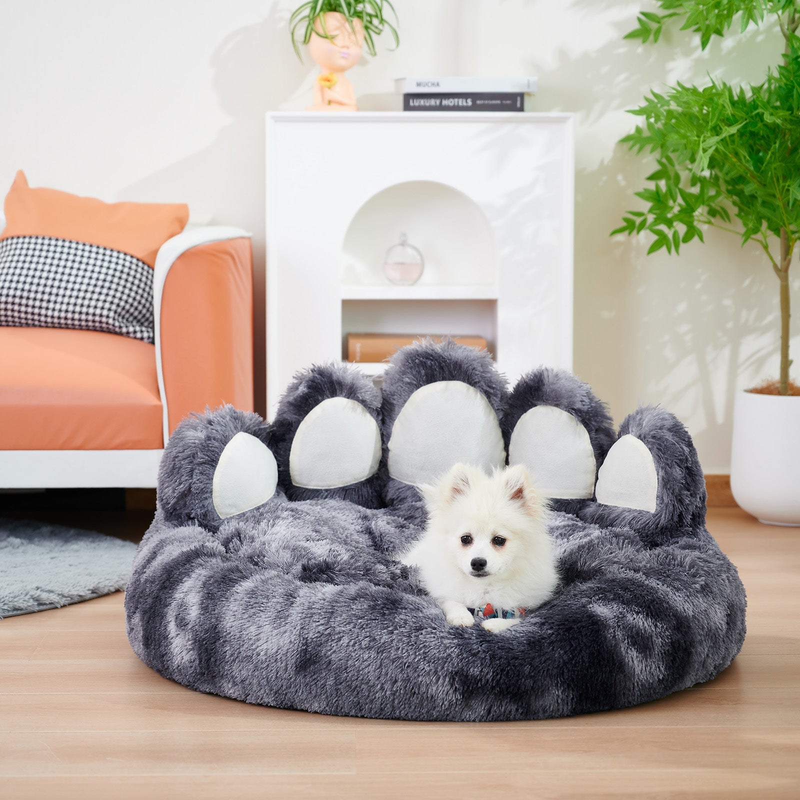 Cute Dog Bear Paw Shape Dog Bed Dog Beds FurnitureCute Dog Bear Paw PawPrints Haven