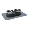 Pet Cat Dog Stainless Steel Feeder