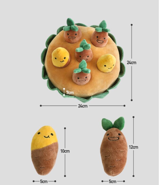 Sweet Potato Set Pet Toys