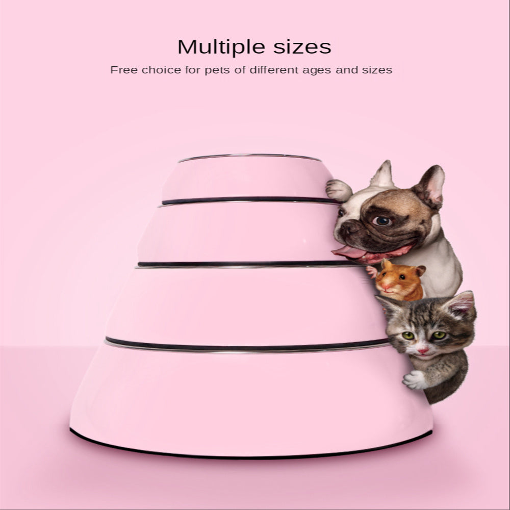 Dog Supplies Bowls Large Stainless Steel Food Bowls Pet Cat Bowls