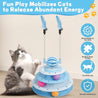 Indoor Cats Kitten Toys Interactive Cat Toy Cat Puzzle Toy Cat Ball Toy