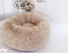 Small Dogs Round Plush Cat Litter Kennel Pet Nest Mat Puppy Beds