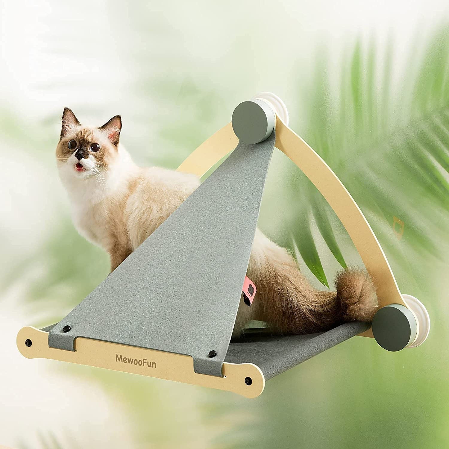 Cat Hammock Pet Hanging Beds Cat Sunny Window Seat Mount Soft Pet Shelf Seat Beds Holds