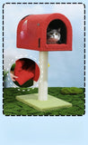 Mailbox Cat Climbing Frame Sisal Column Cat Toy Cat Nest Integrated Double Door Cat Scratch Trees Pet Supplies