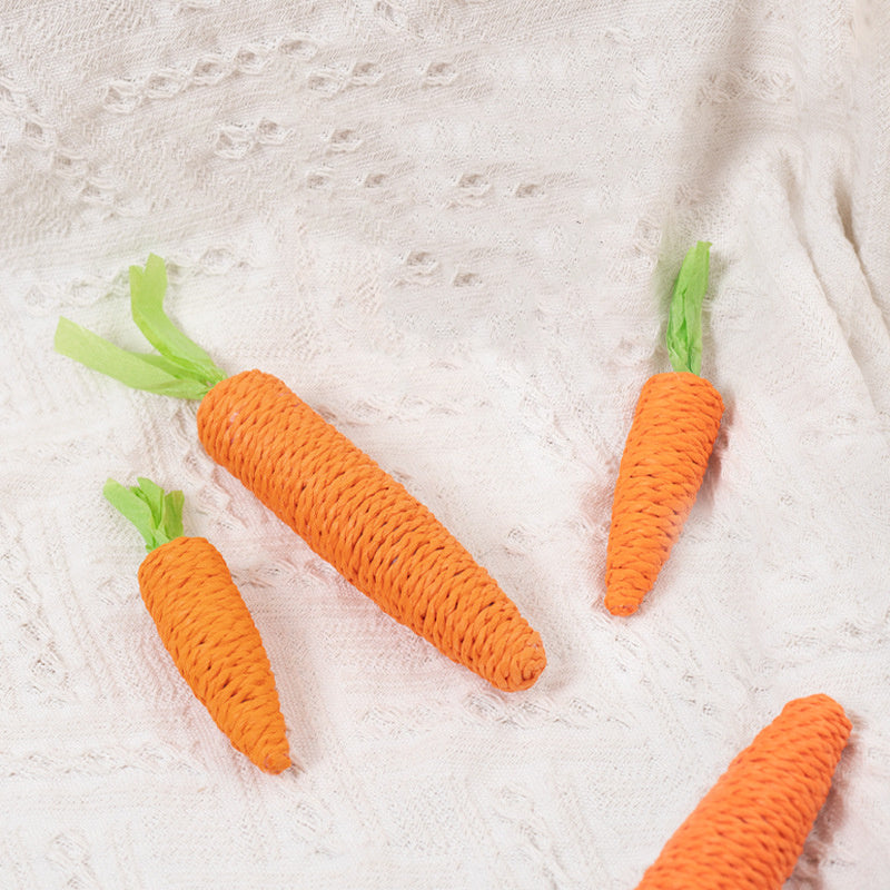 Cat Toys Carrot Bites Paper Toys Ringing Stones Cat Sticks