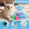 Indoor Cats Kitten Toys Interactive Cat Toy Cat Puzzle Toy Cat Ball Toy