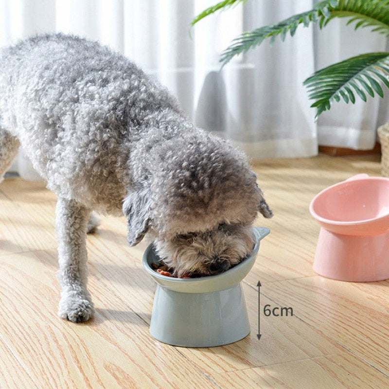 Cat Bowl High Foot Dog Bowl